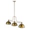 Z-Lite Melange 3 Light Chandelier, Heritage Brass & Heritage Brass 725-3HBR-D12HBR - alternate 5